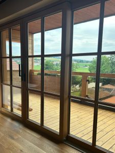 Geamuri lemn stratificat